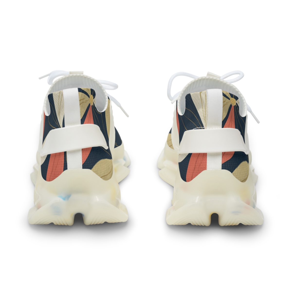 Orchid Loop Tessellation personalized athletic sneakers