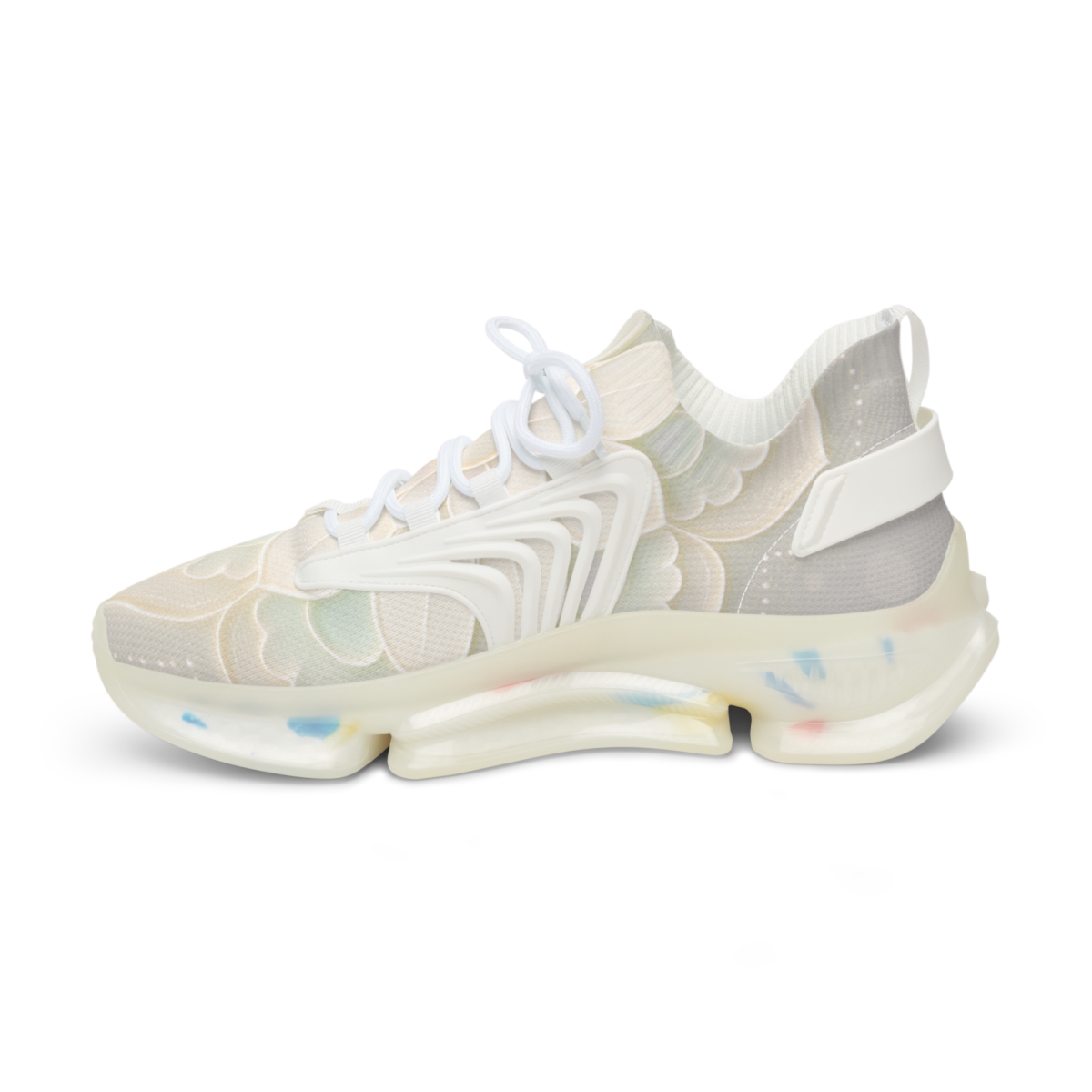 Prismatic Dewdrop Rosette premium sport sneakers