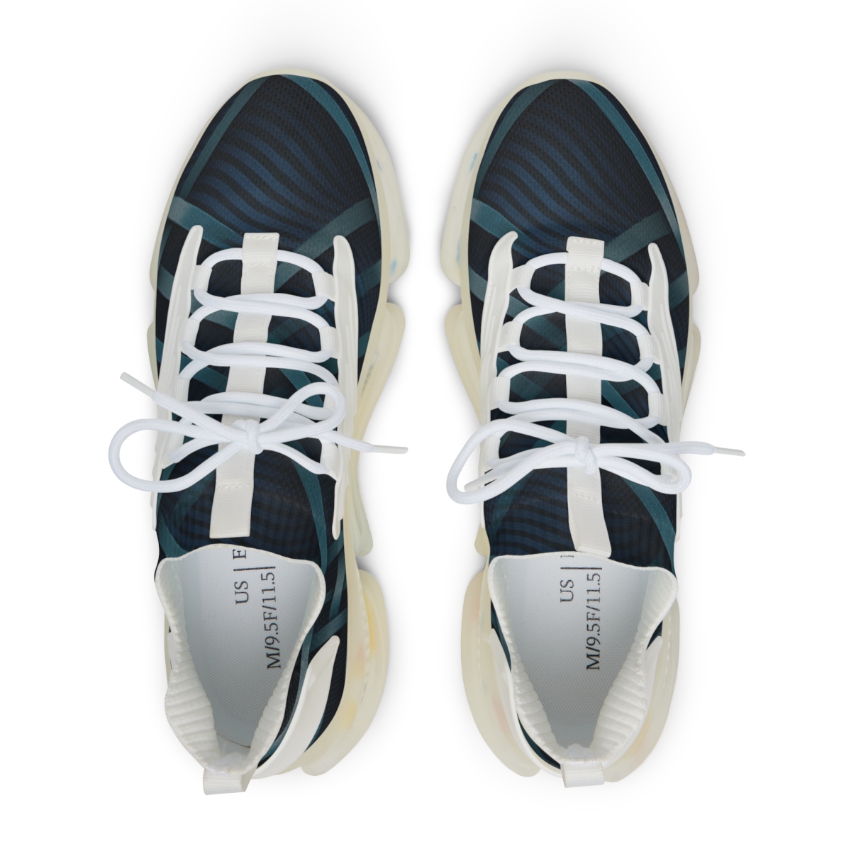 Moire Orbit Weave premium sport sneakers