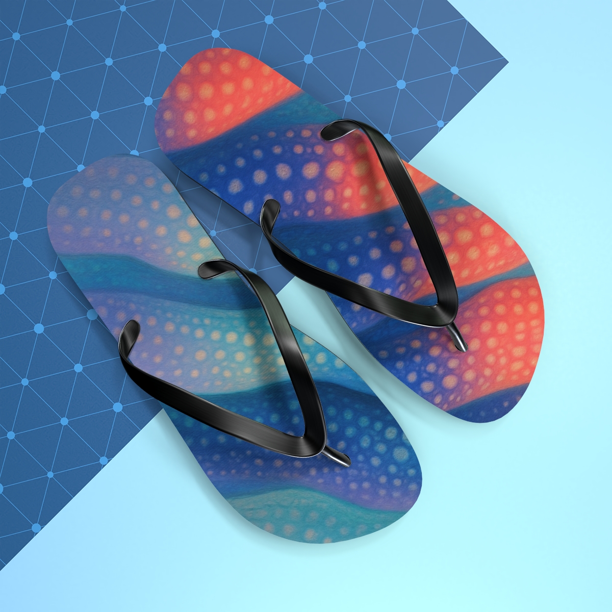 Cuttlefish Chromatic Pulse Weave comfortable casual flip flops