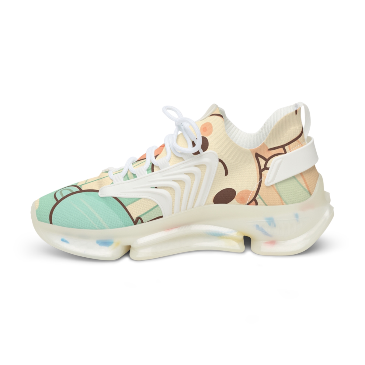 Mint Balloon Axolotl Parade lifestyle sneakers