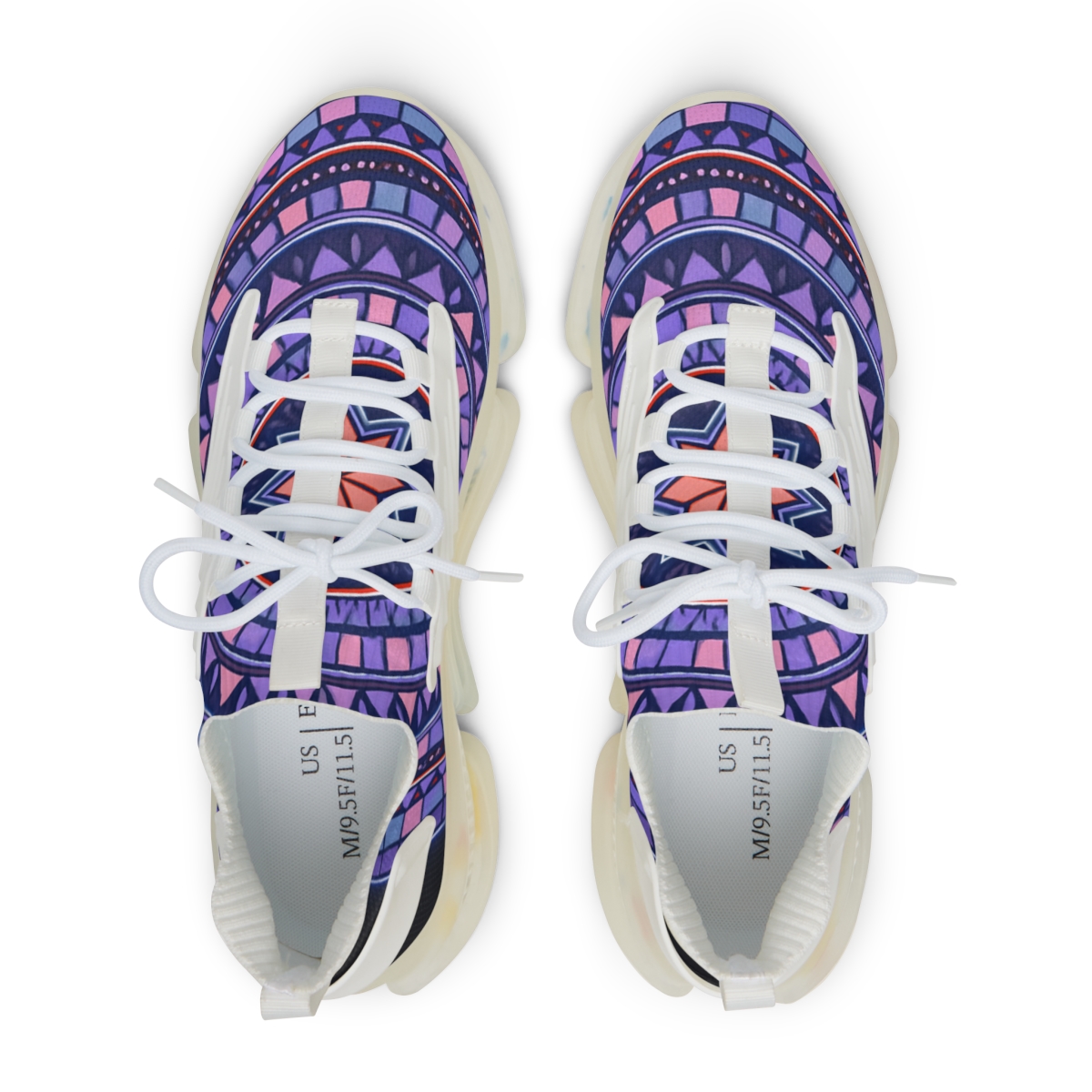 Prismatic Ringburst Cartography trendy fashion sneakers