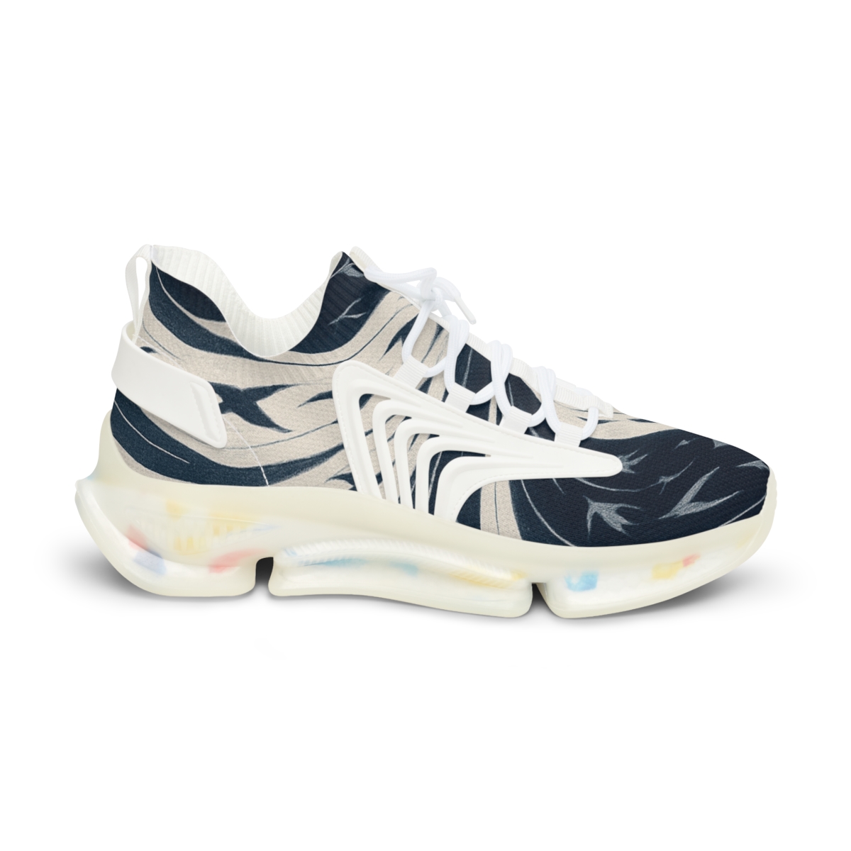 Murmuration Blueprint Of Swallows premium sport sneakers