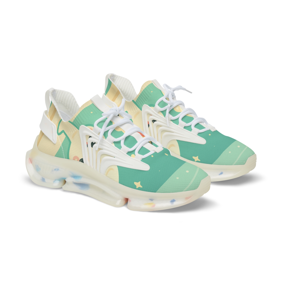 Mint Comet Milkshake Parade trendy fashion sneakers