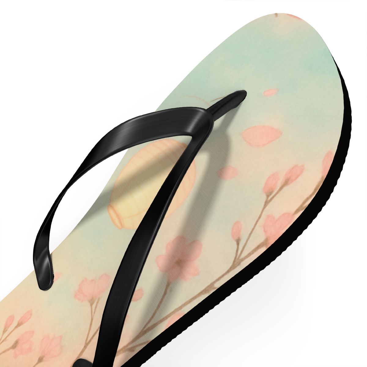 Spring Lantern Petal Drift stylish summer flip flops