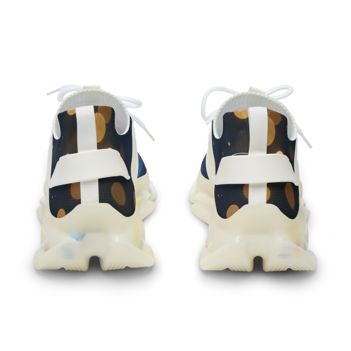 New Year Aurora Confetti stylish casual sneakers