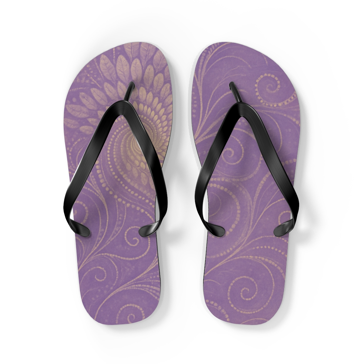 Lavender Ripple Harmony Flip Flops