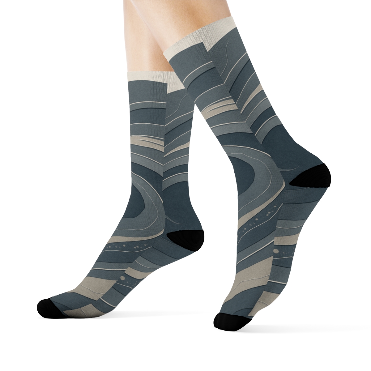 Strata Vortex Drift Diagram designer logo socks