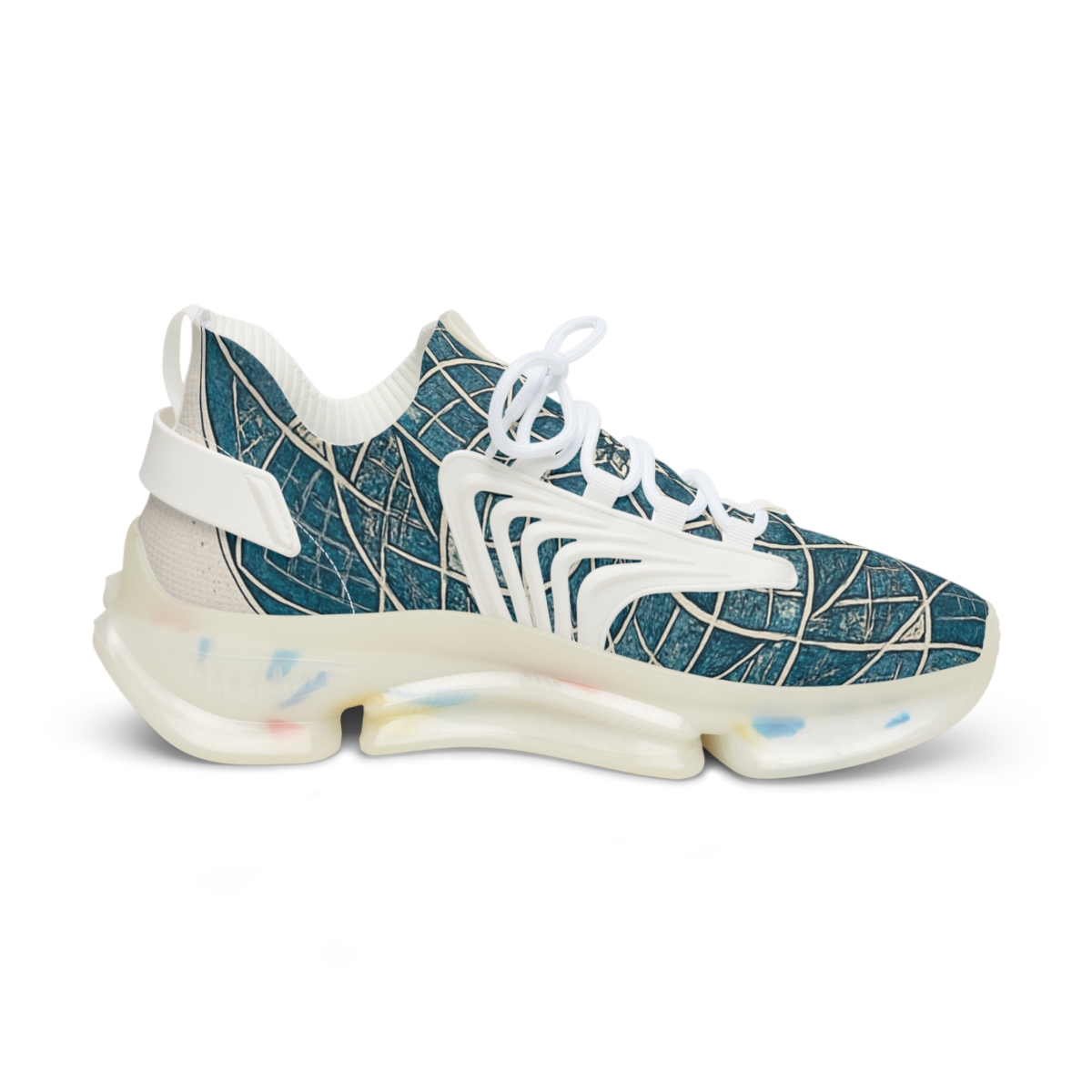 Lattice Bloom Concentric Atlas custom sneakers