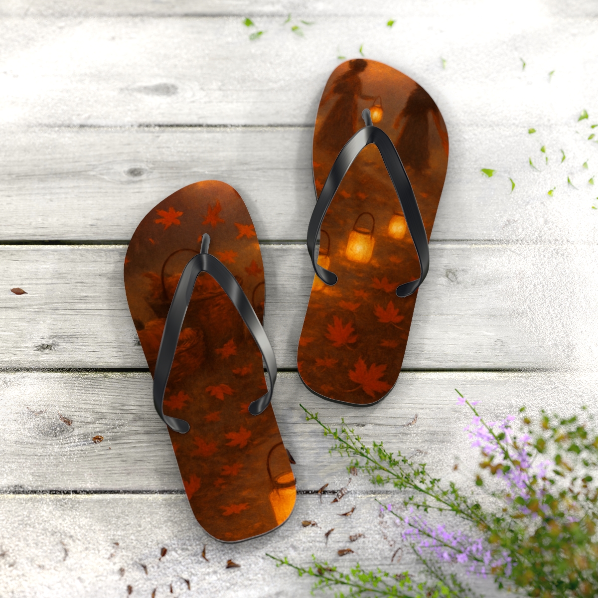 Twilight Harvest Walk Flip Flops
