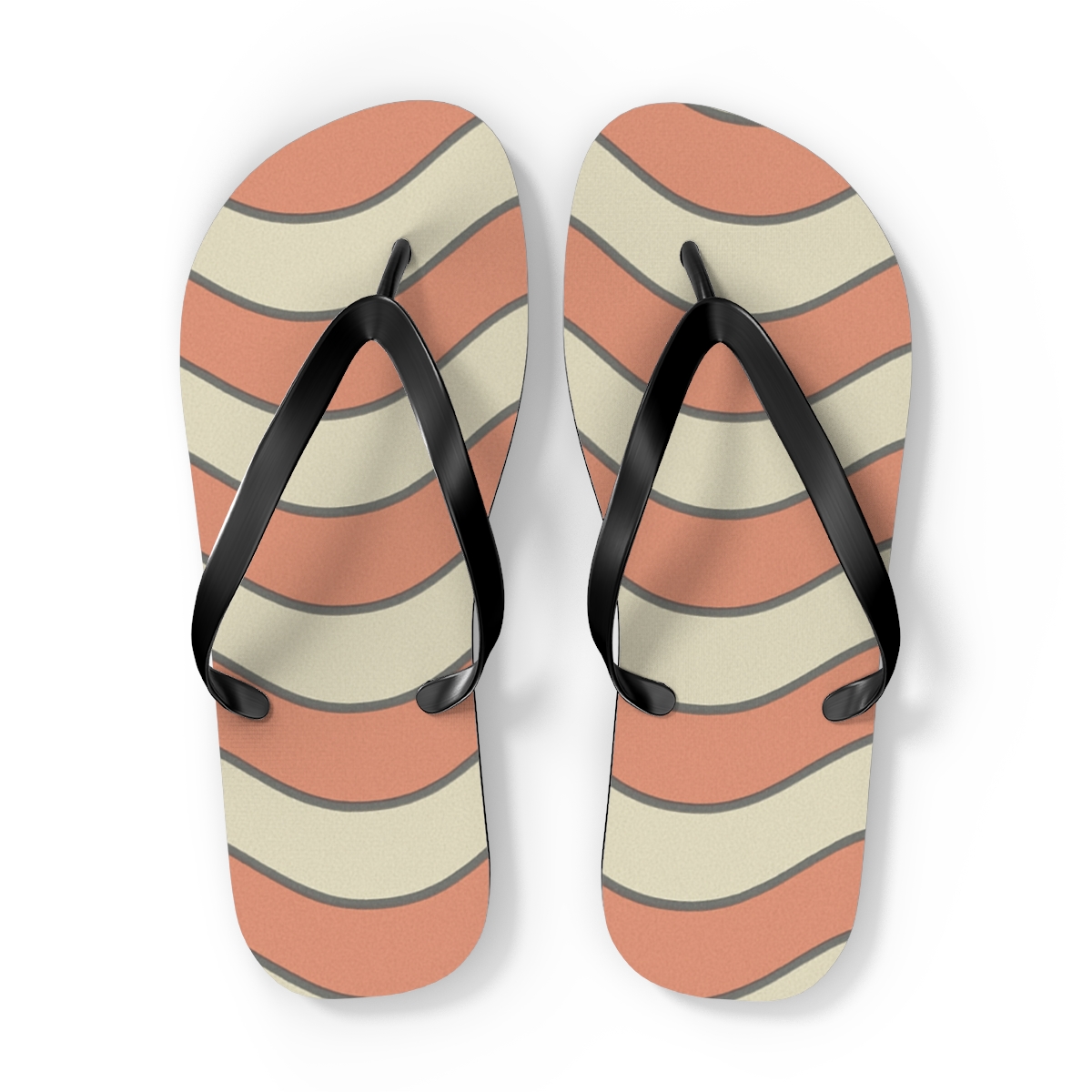 Coral Tide Harmony Flip Flops
