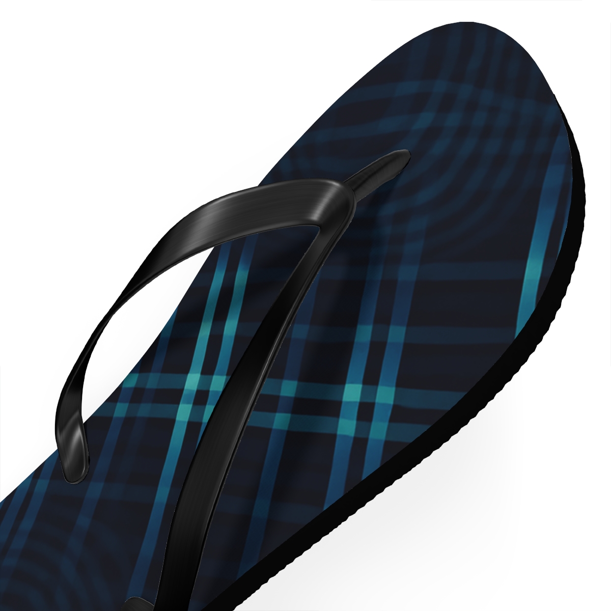 Moire Orbit Weave custom flip flops