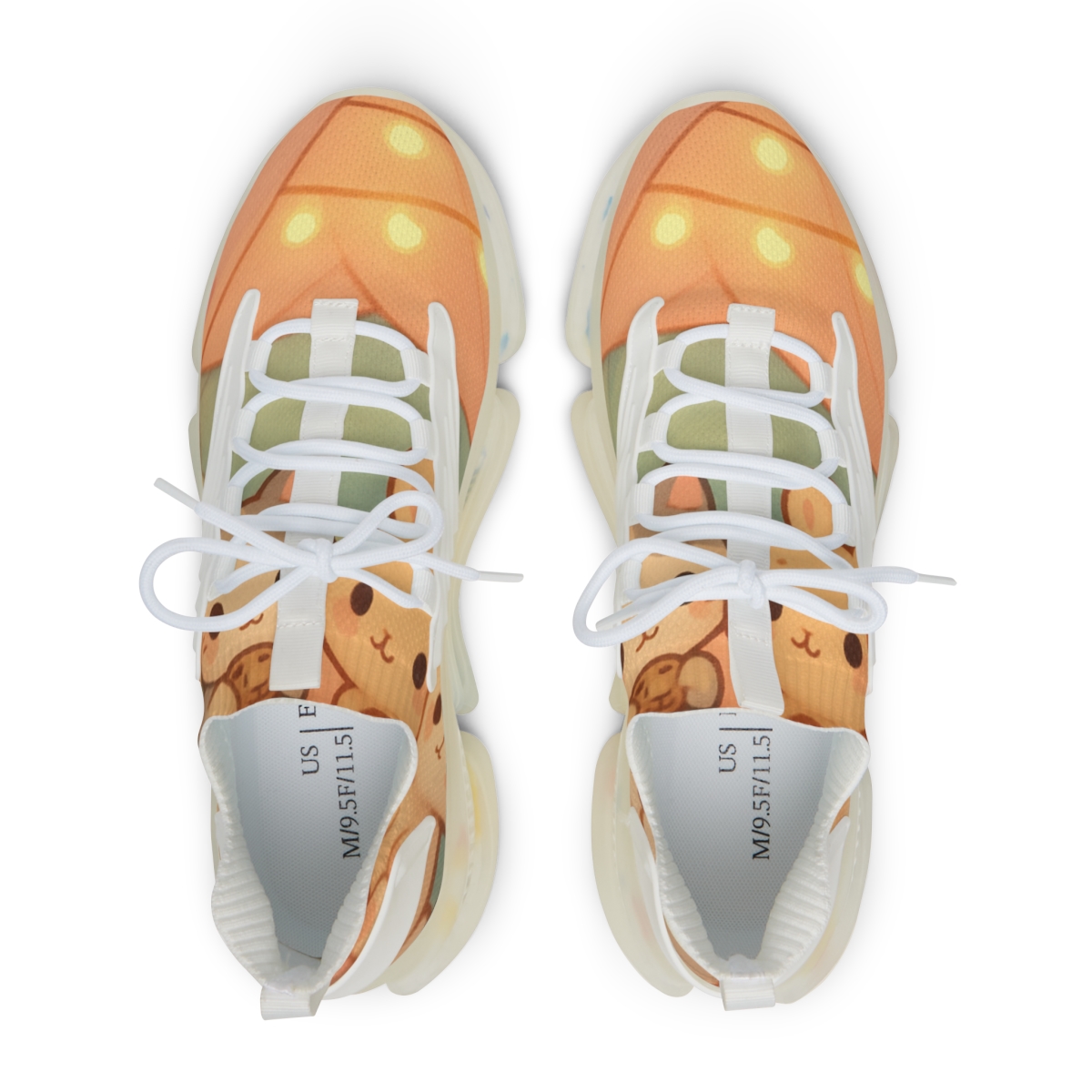 Pastel Pillow Fort Snacktime comfortable running sneakers