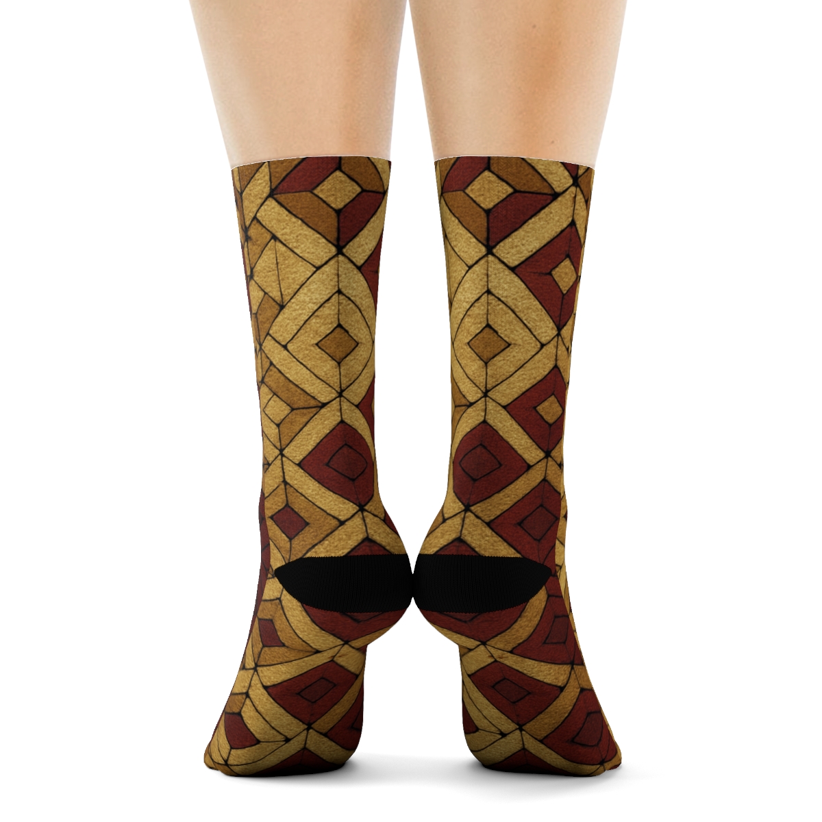 Kite Diamond Tessellation Bloom stylish patterned socks