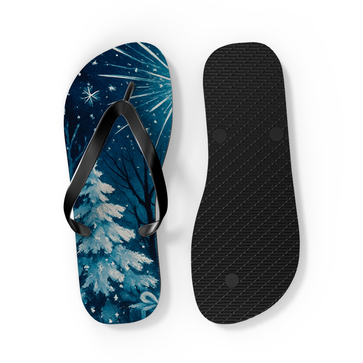 Midnight Spark Serenity Flip Flops