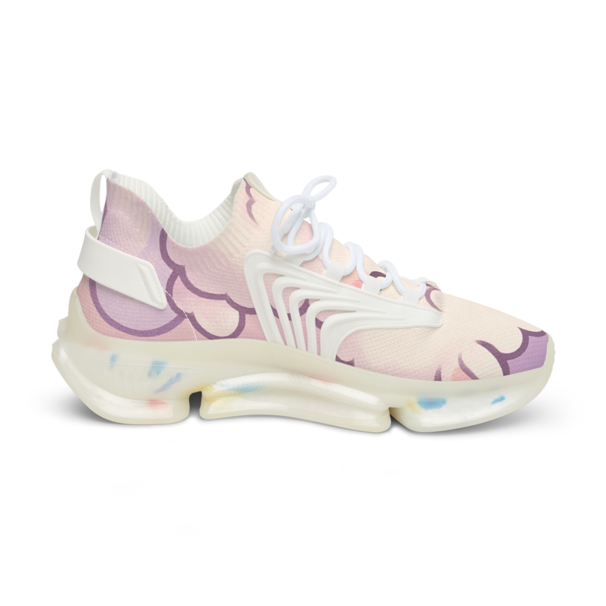 Lavender Lantern Llama Lounge stylish casual sneakers
