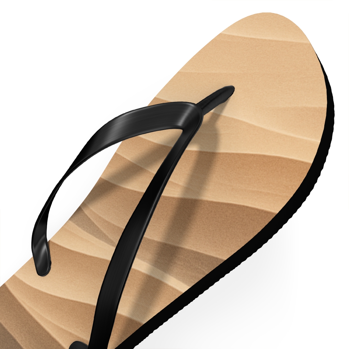 Wind Sculpted Arc Ripple Field comfortable casual flip flops