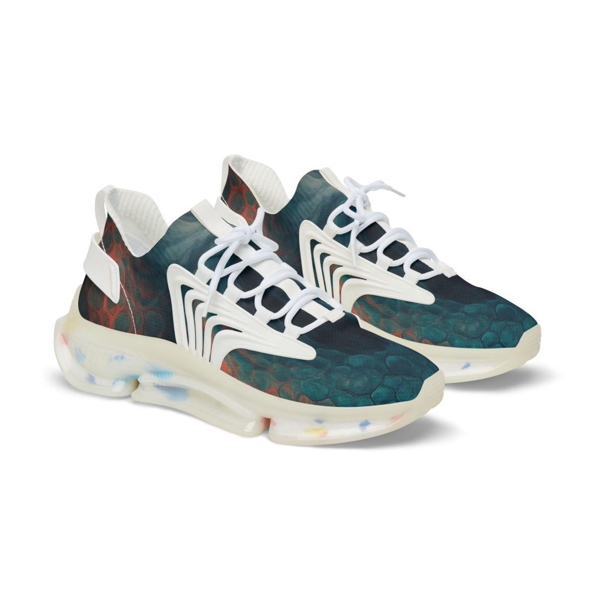 Cuttlefish Ink Pulse Mosaic premium sport sneakers