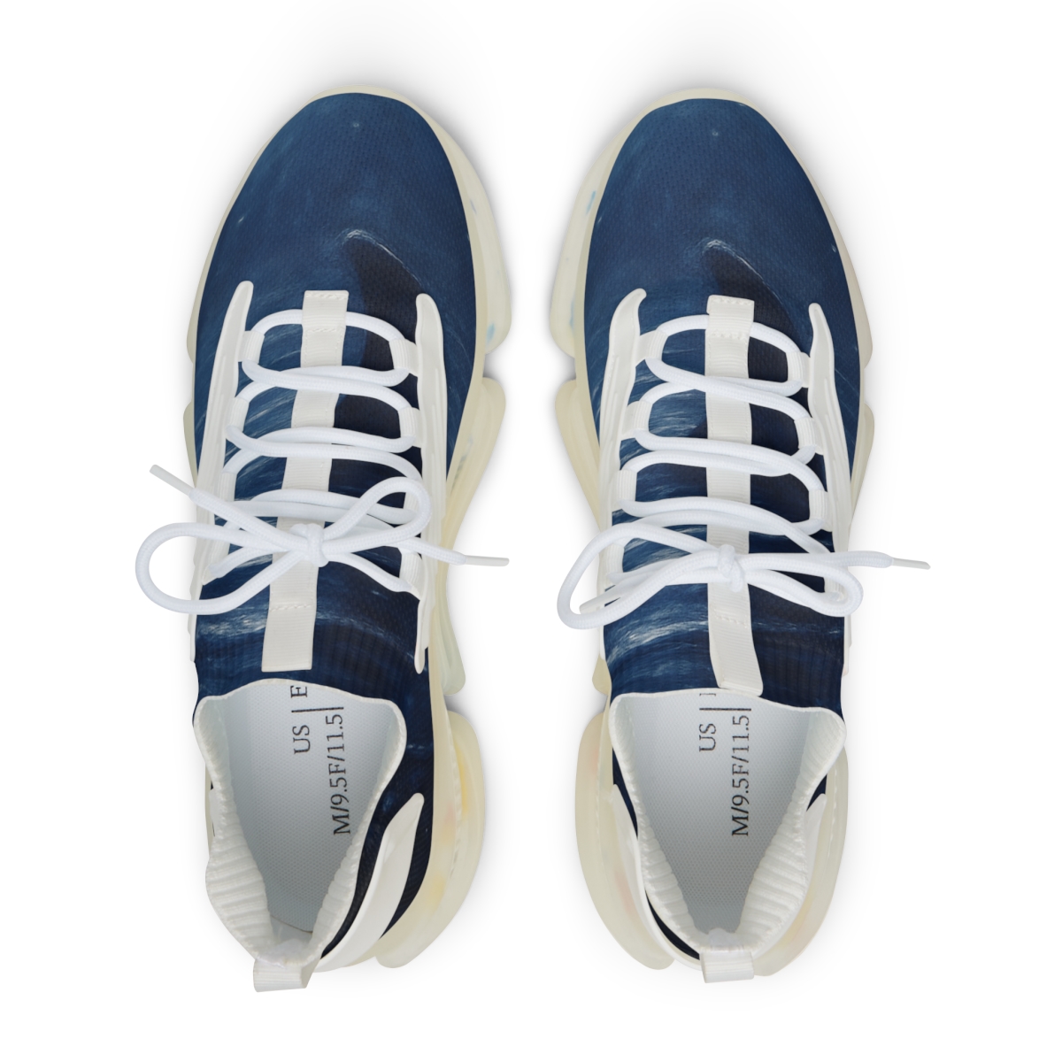 Tidal Whale Resonance custom sneakers