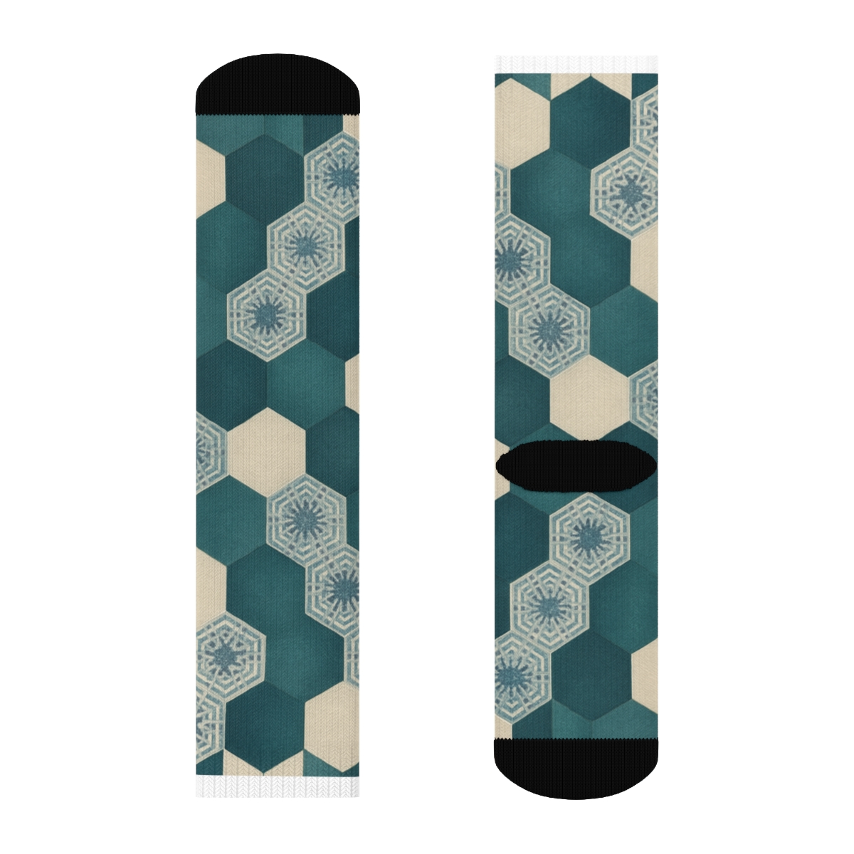 Urban Geometry Crew Socks