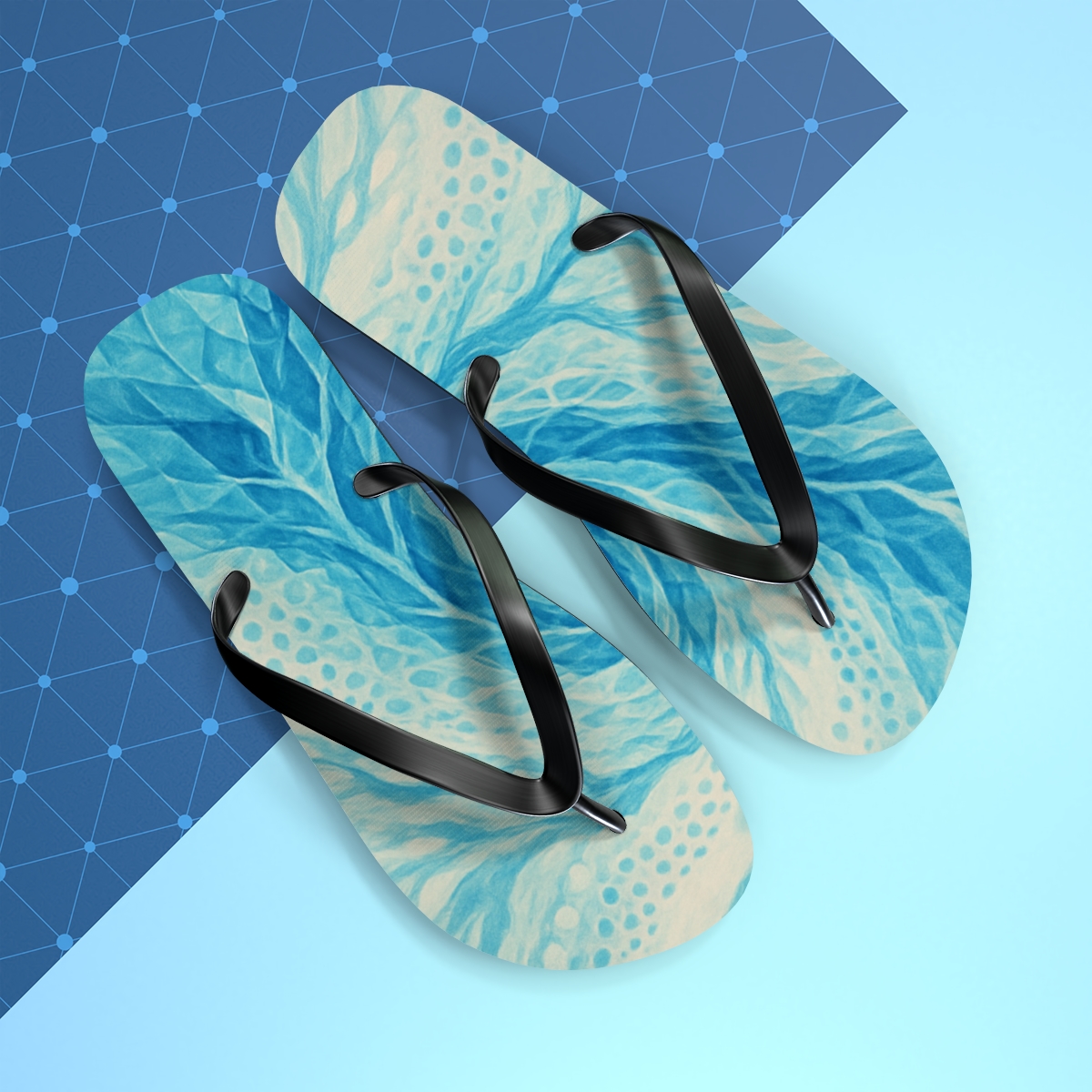 Crystal Tide Essence Flip Flops