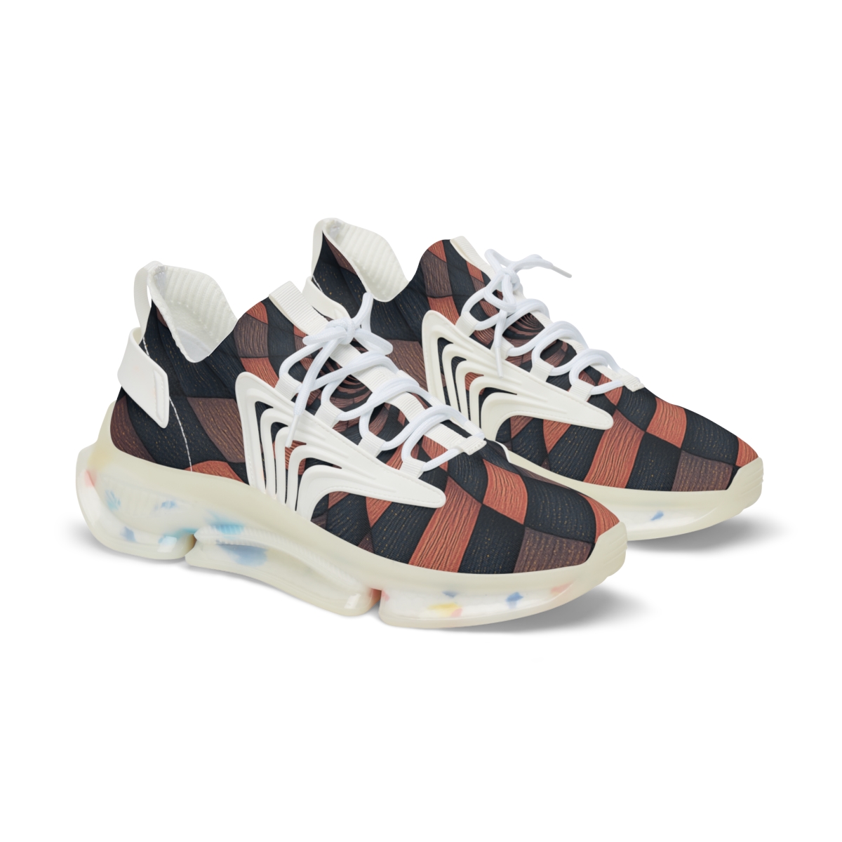 Orchid Spiral Signal Weave stylish casual sneakers