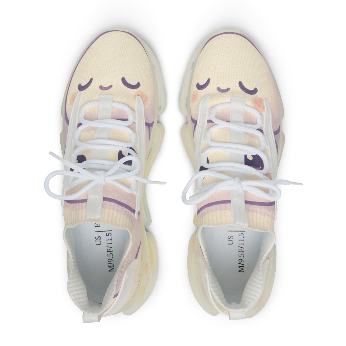 Mochi Moon Mates personalized athletic sneakers