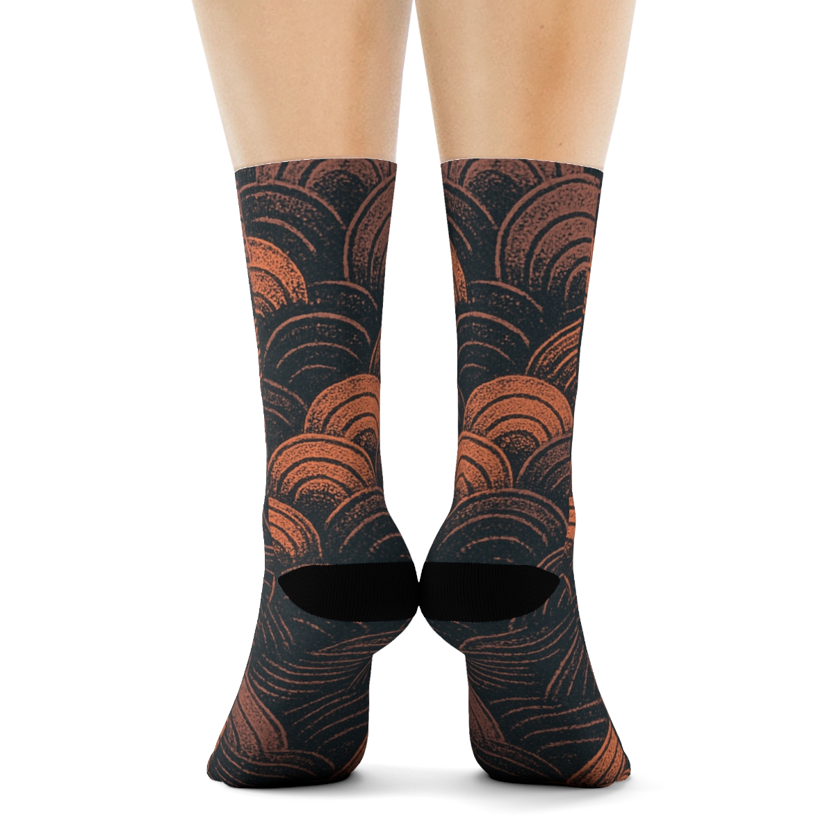 Peony Tessellation Pulse trendy colorful socks