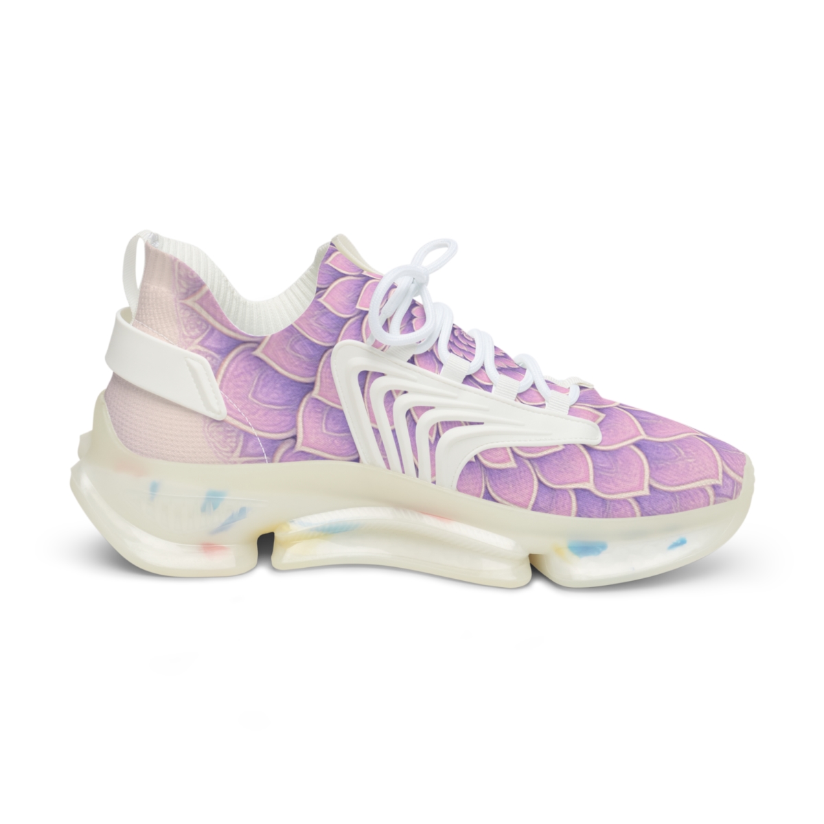 Floral Spiral Aether designer branded sneakers