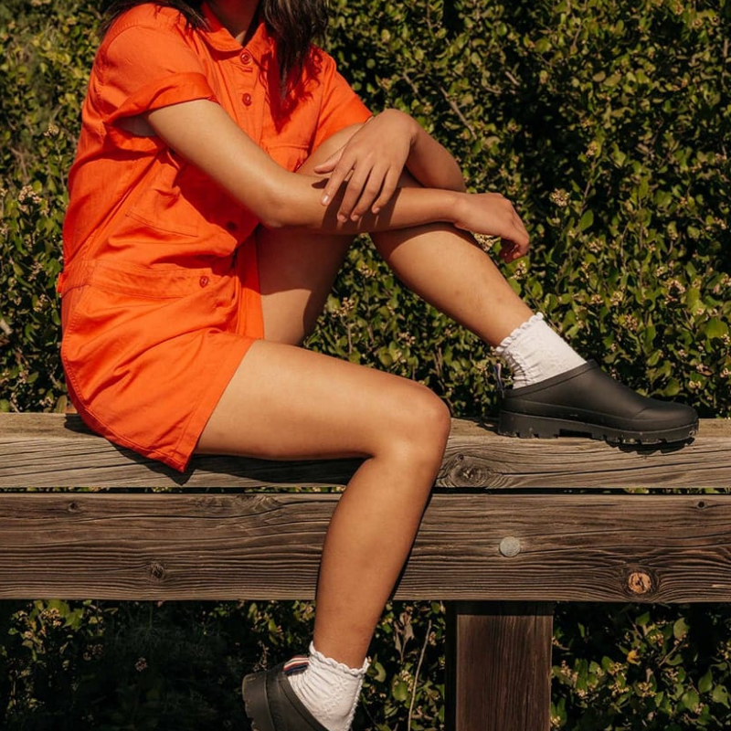 Bodega Slip On Garden Clog With Rubber Sole For Women