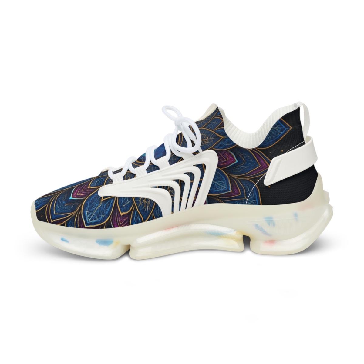 Prismatic Orbital Filigree Wheel personalized athletic sneakers