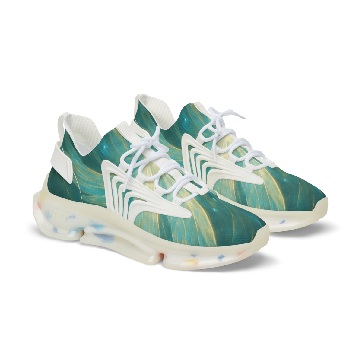 Prismatic Flicker Of The Dragonfly personalized athletic sneakers