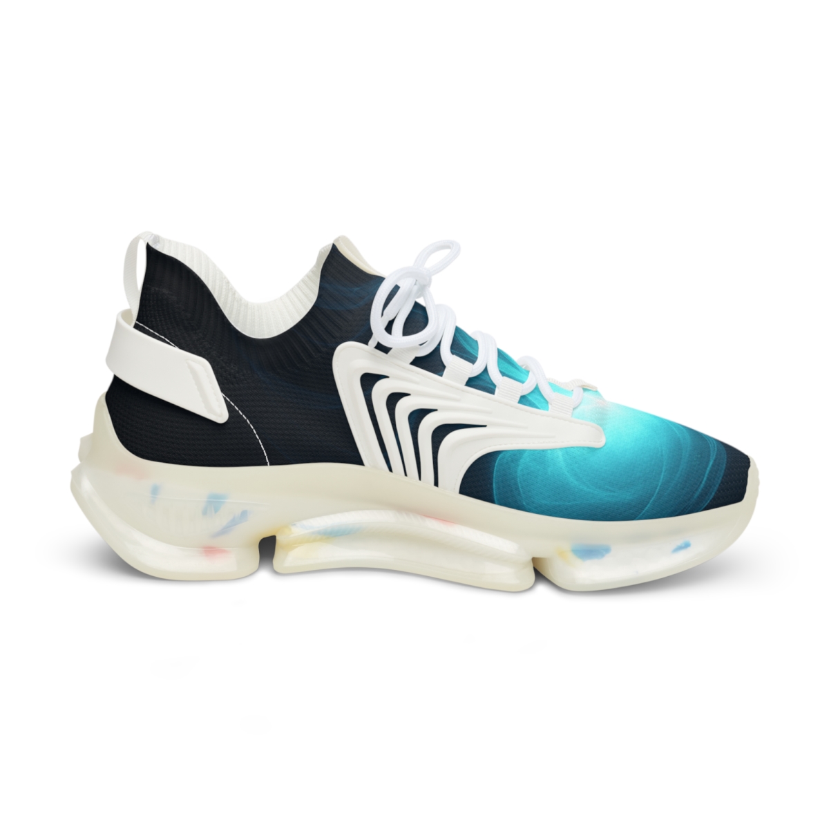 Luminescent Drift Of The Jellyfish personalized athletic sneakers