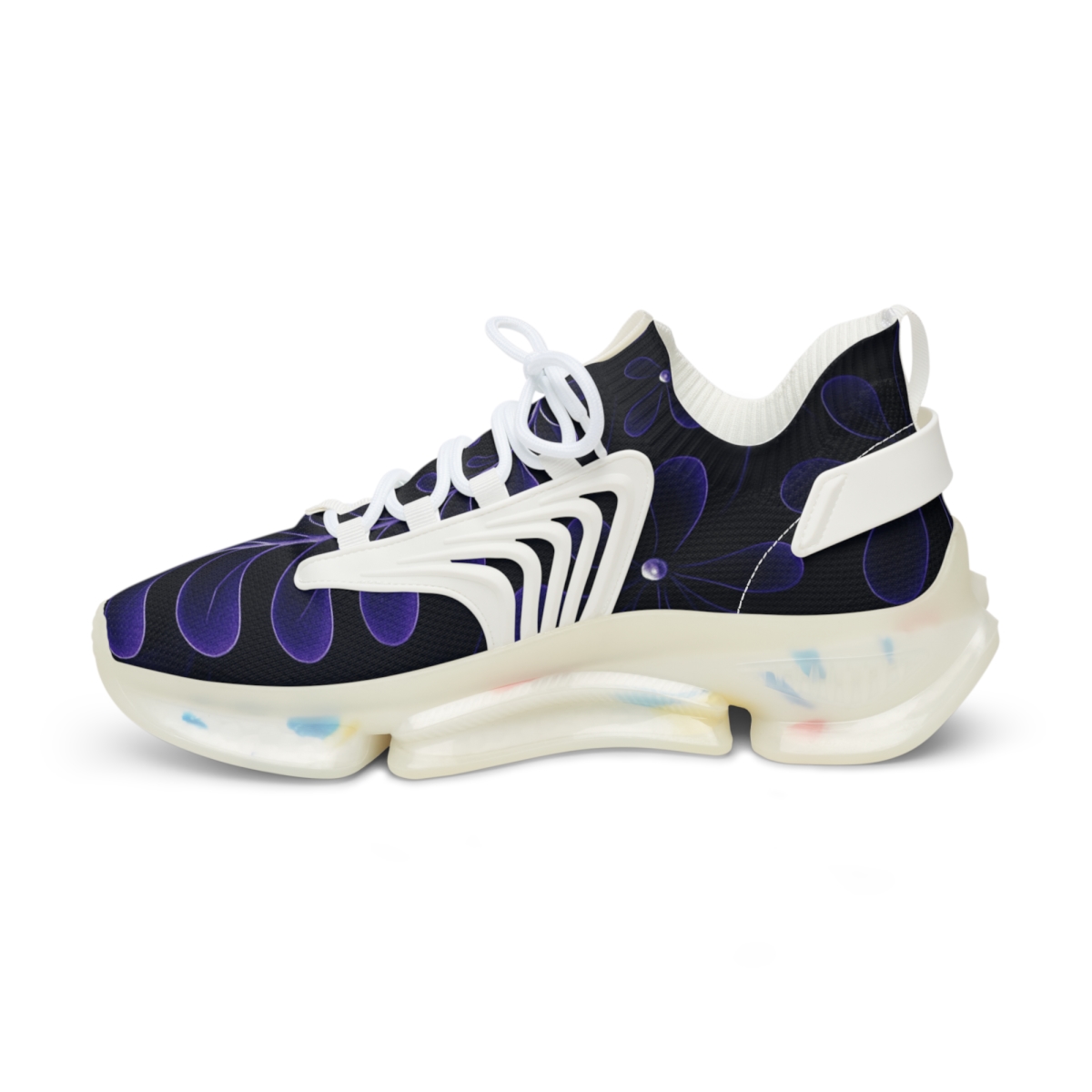 Orchid Pulse Helix personalized athletic sneakers