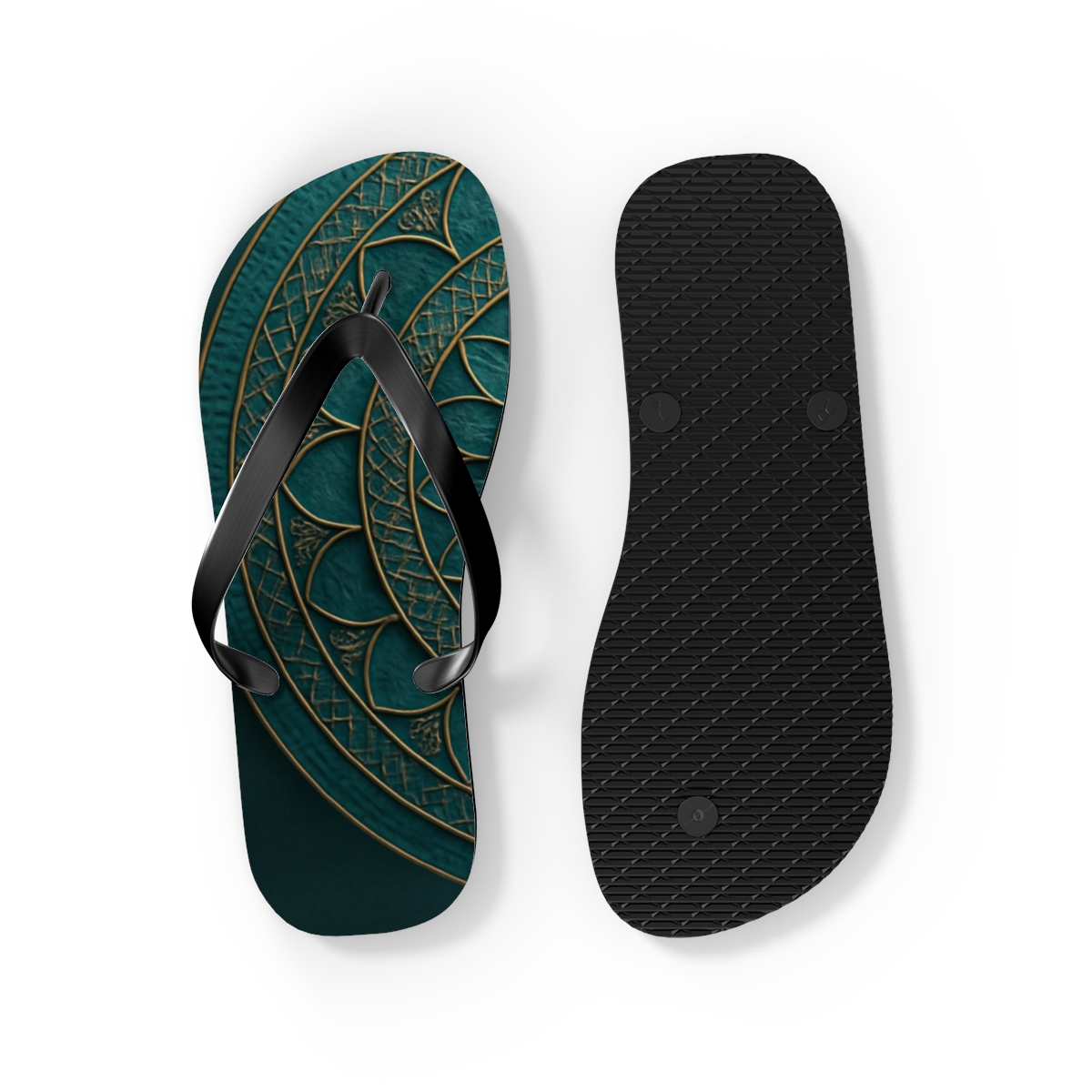 Celestial Bloom Breeze Flip Flops
