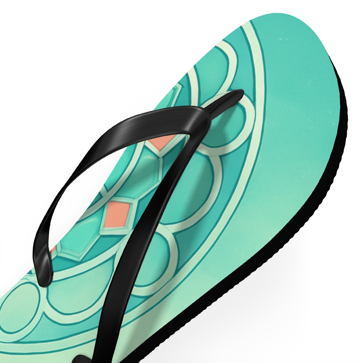 Celestial Mint Radiance Flip Flops