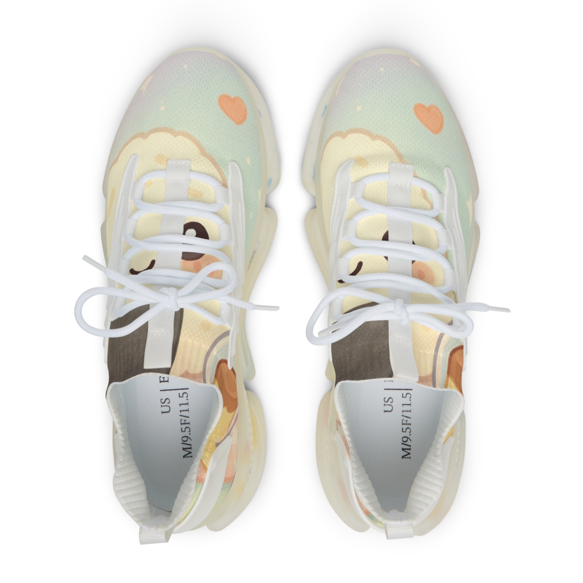 Starlight Bento Buddies unique printed sneakers