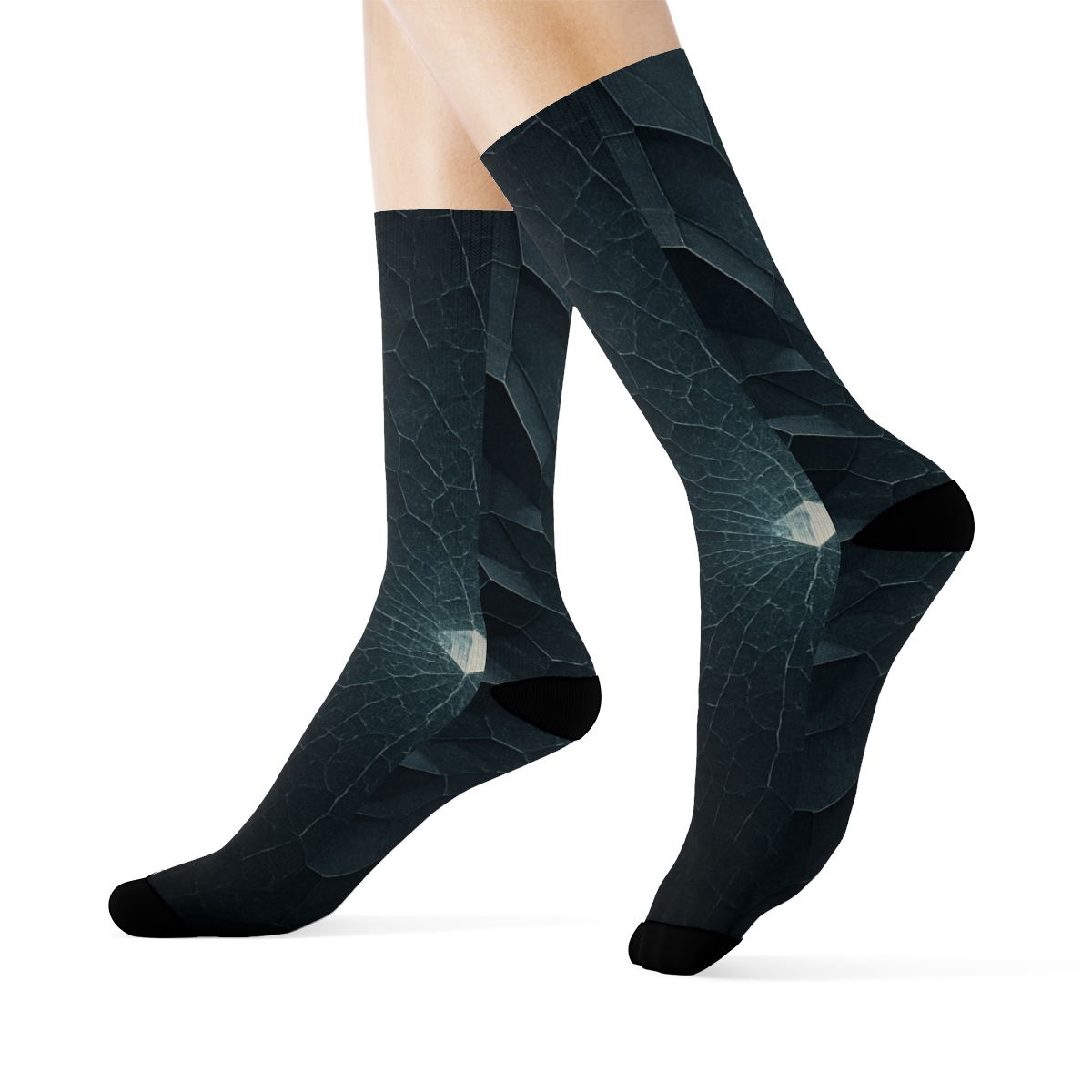 Mineral Facet Pulse Field comfortable cotton socks