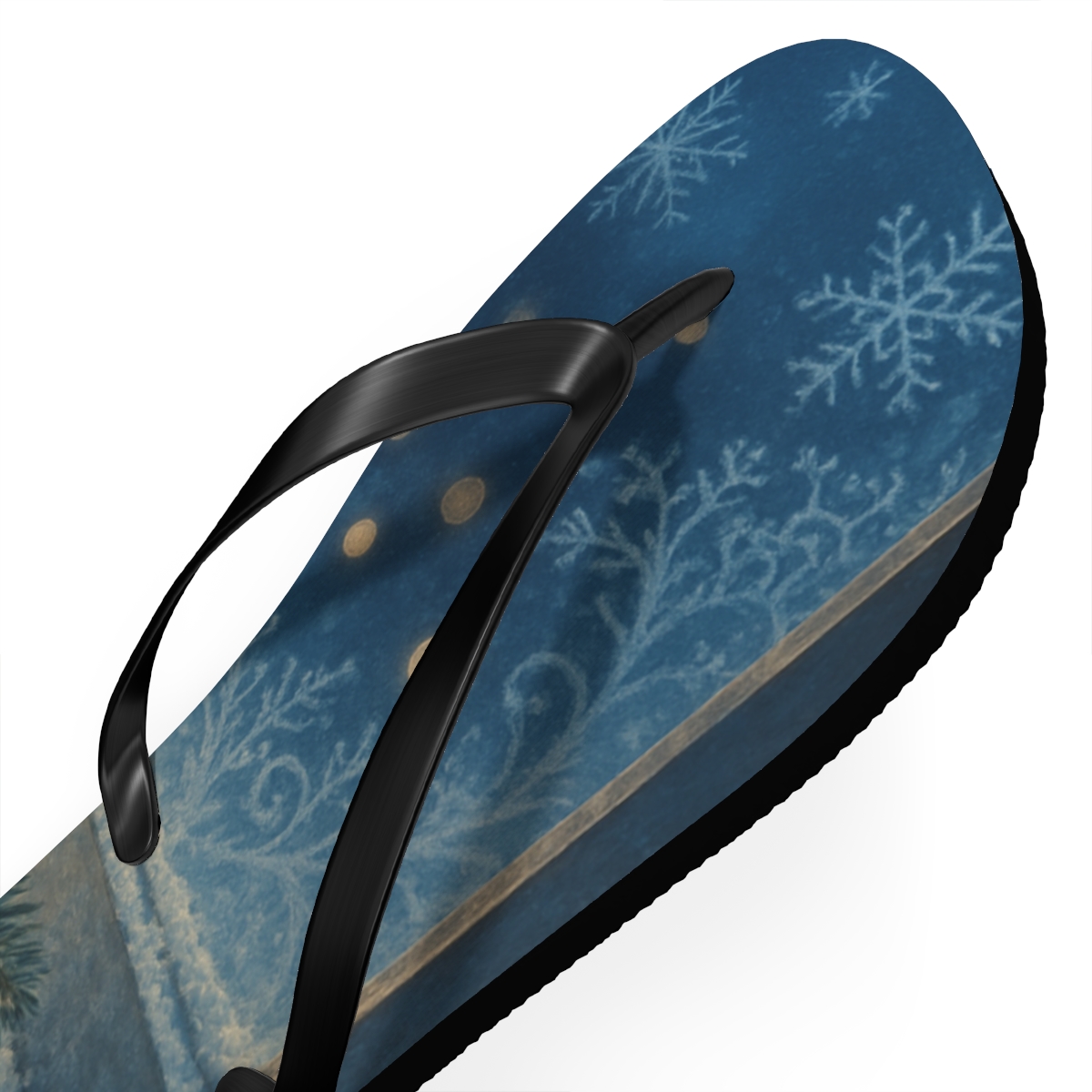 Frost Lantern Starweave custom flip flops