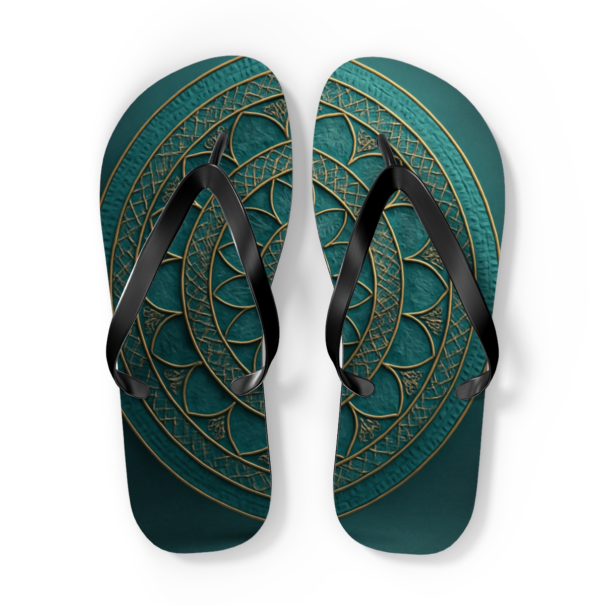 Celestial Bloom Breeze Flip Flops
