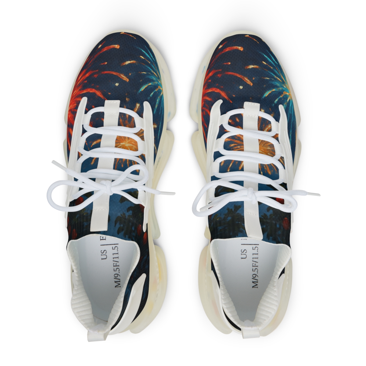 Midsummer Fireworks Orchard custom sneakers
