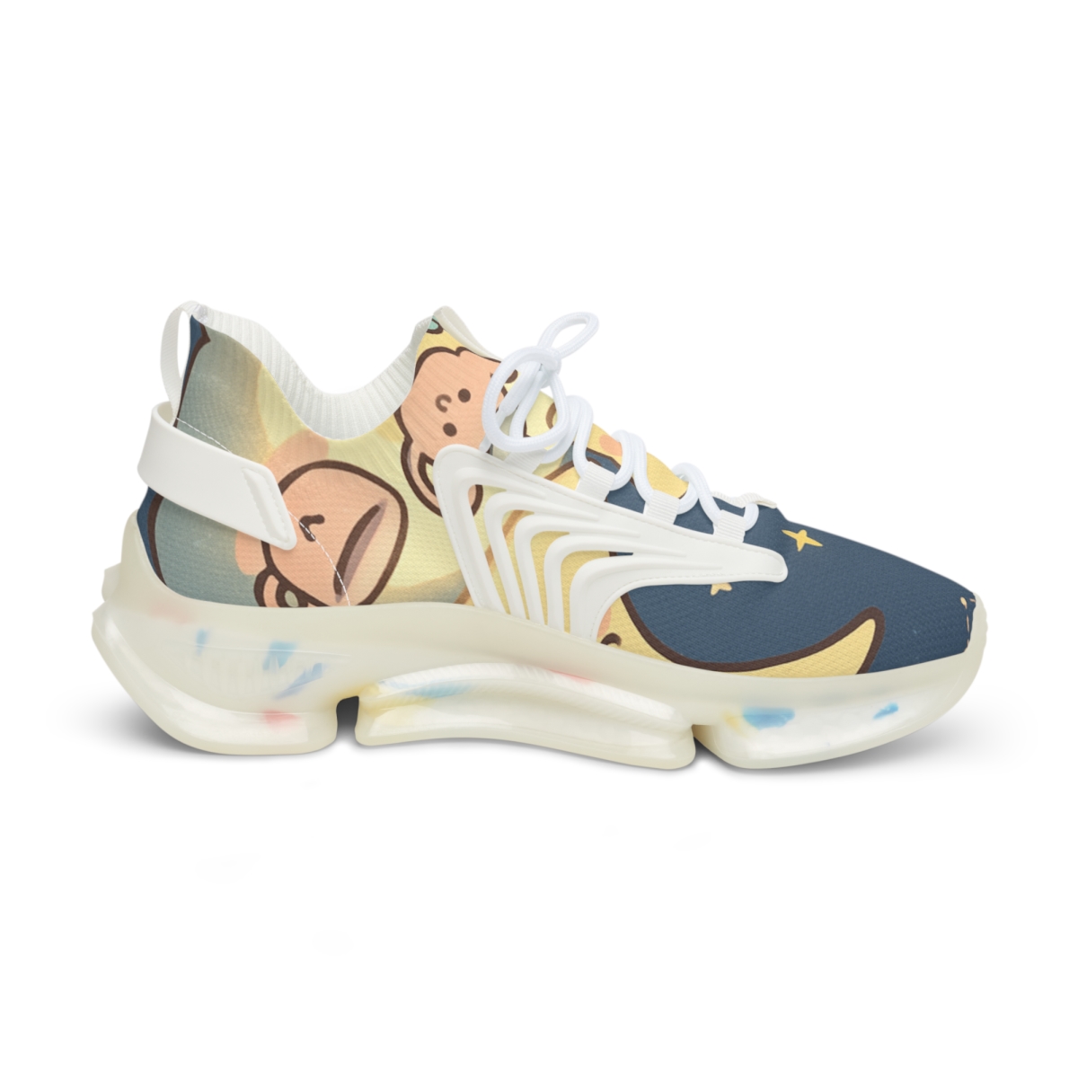 Sleepy Star Tea Party stylish casual sneakers