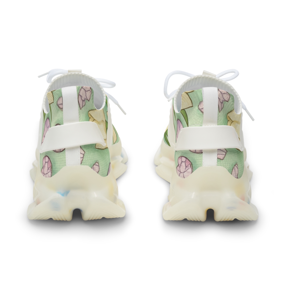 Spring Equinox Eggshell Nebula Garden comfortable running sneakers