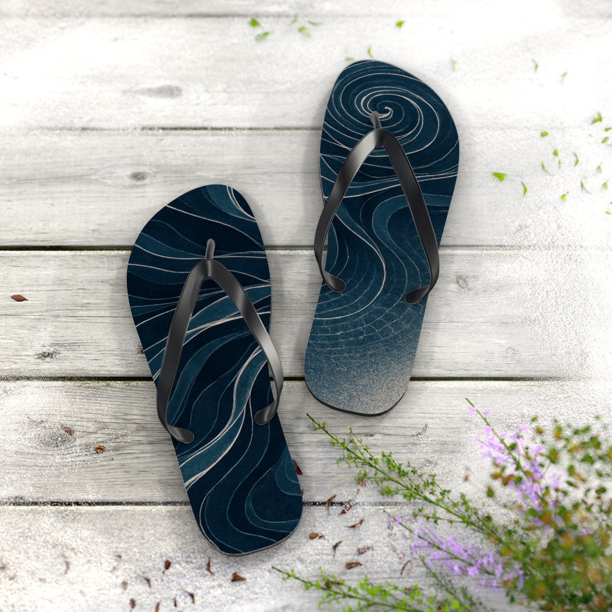 Vortex Ripple Ledger comfortable casual flip flops