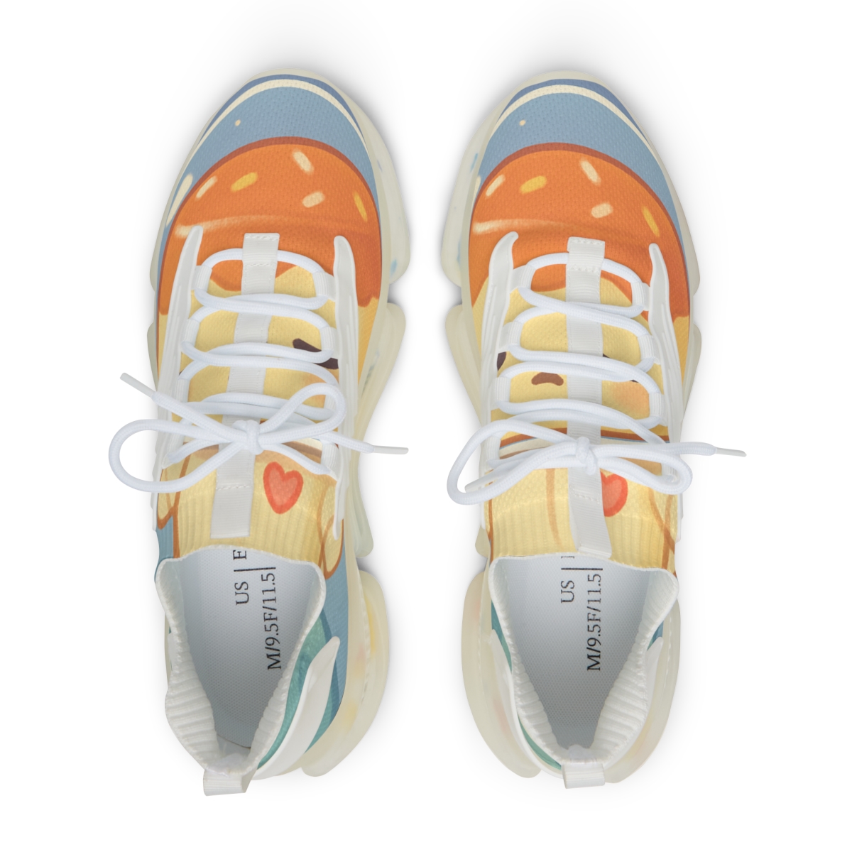 Cosmic Pudding Astronaut premium sport sneakers