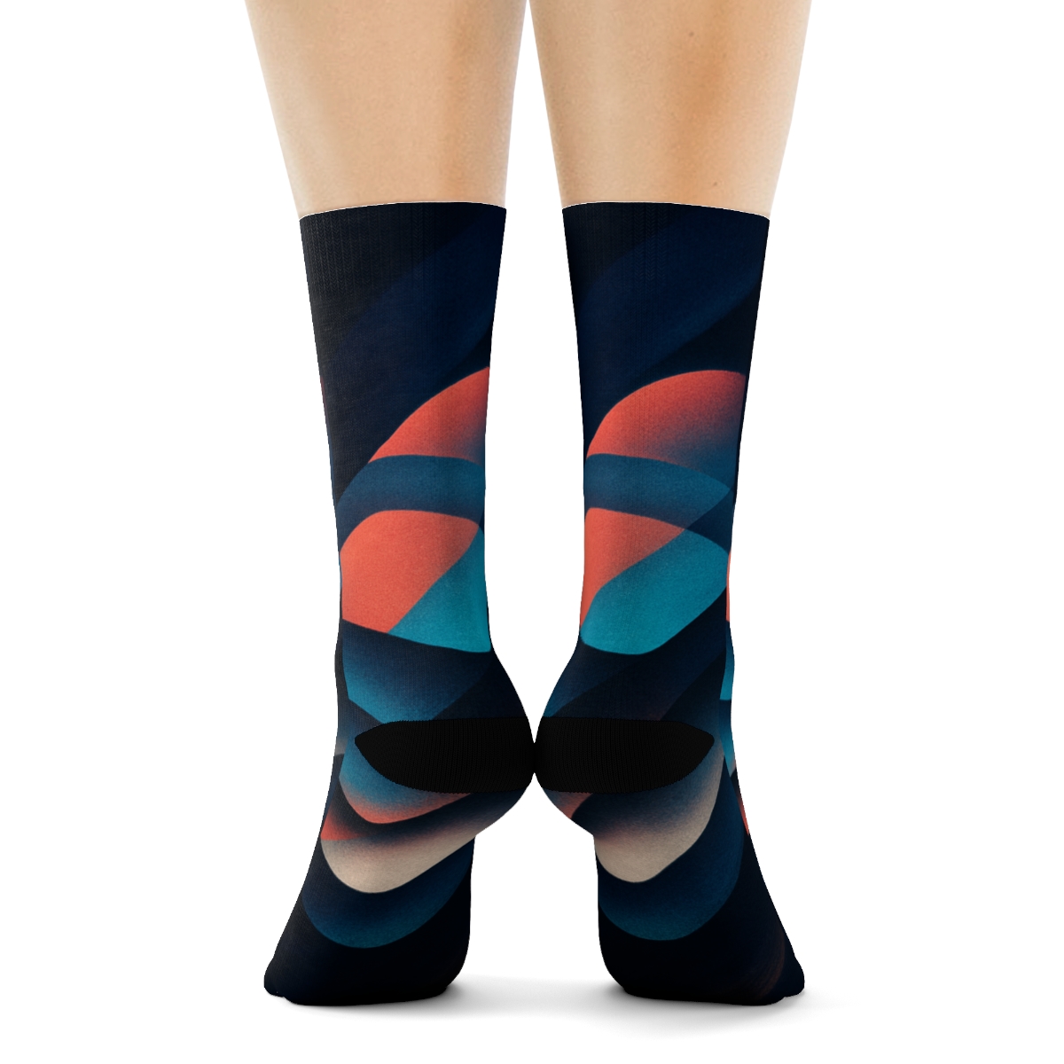 Chromatic Pulse Of The Cuttlefish personalized cozy socks