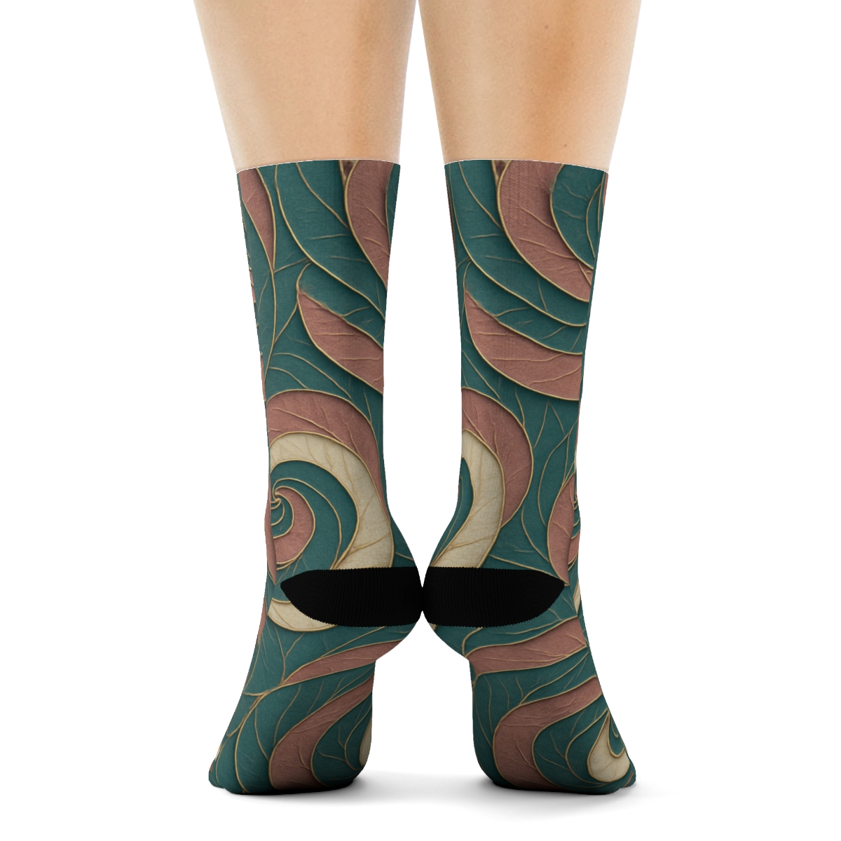 Ranunculus Loop Tessellation trendy colorful socks