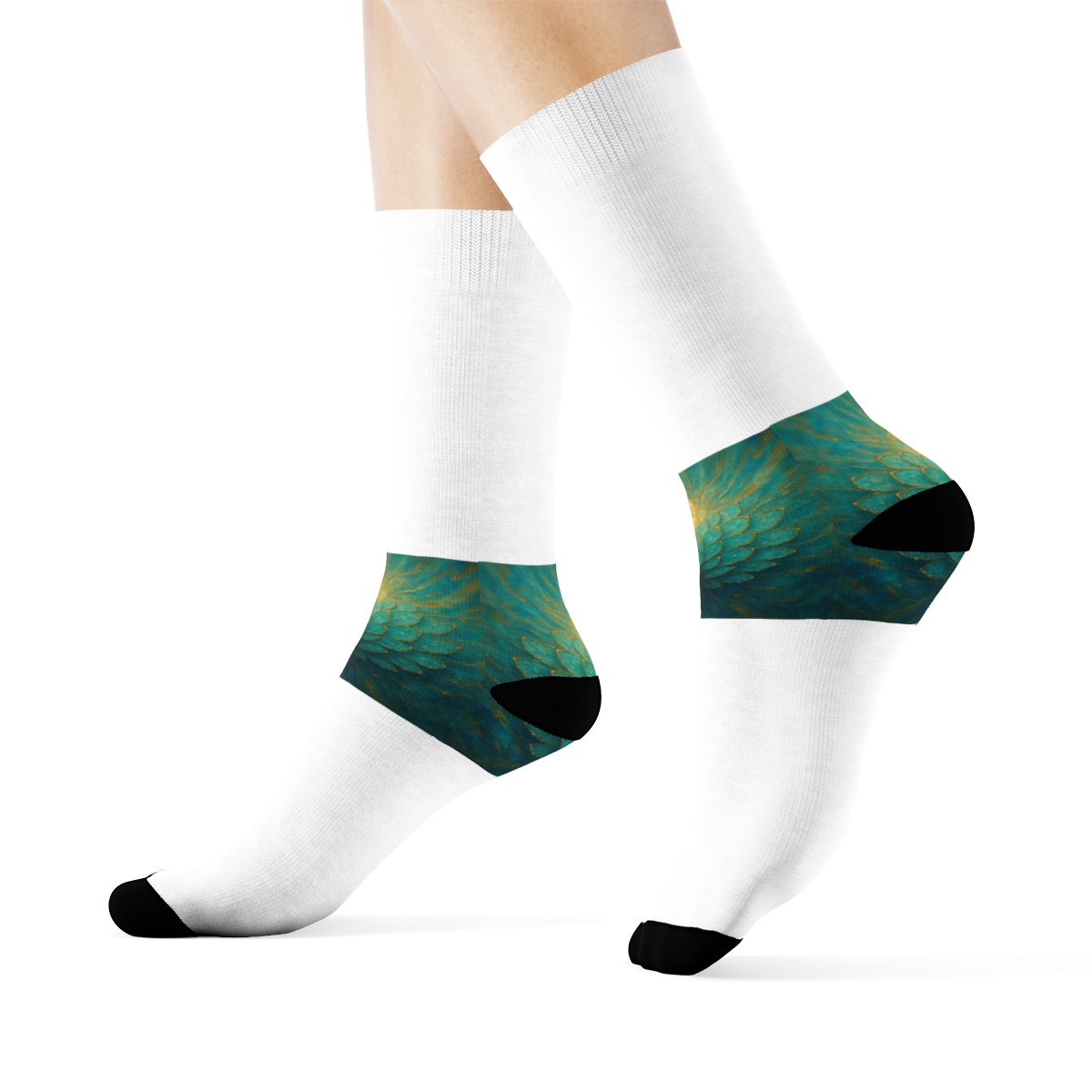 Luminous Horizon Crew Socks