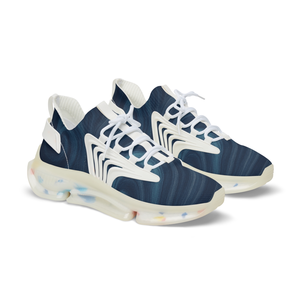 Vortex Ripple Ledger personalized athletic sneakers