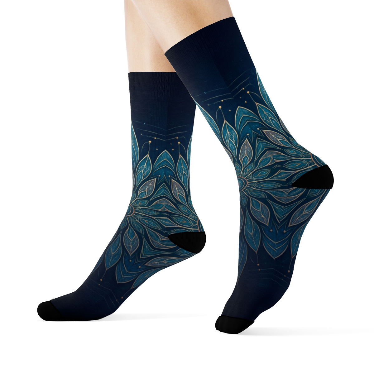 Nebula Petal Circuit designer logo socks
